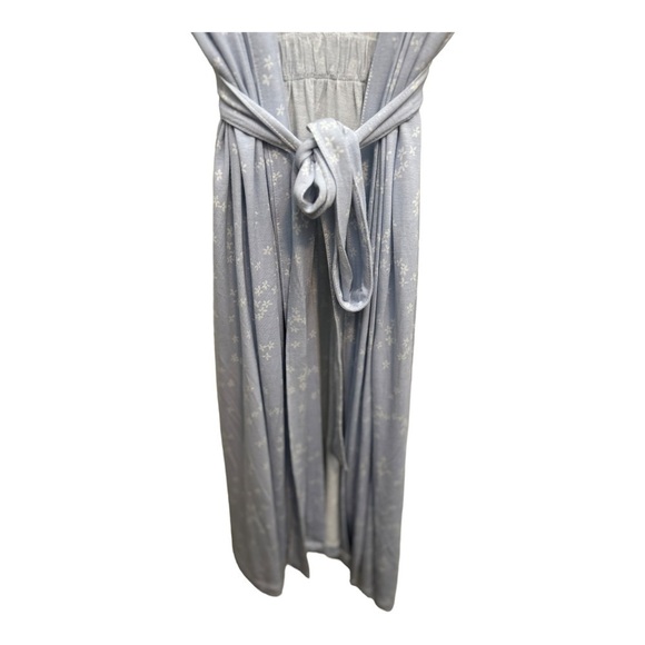 PJ salvage flower print Self Tie Robe - Picture 14 of 16